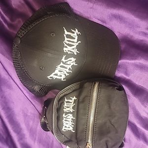 Dollskill Mini Backpack and Trucker Hat